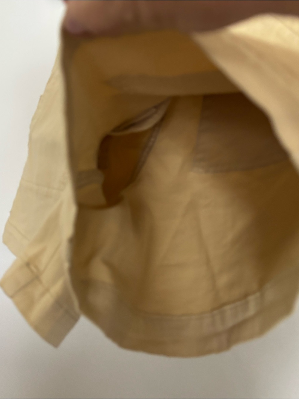 Pistola Marissa High Rise Utility Short Custard Yellow Size 26 - Picture 10 of 13